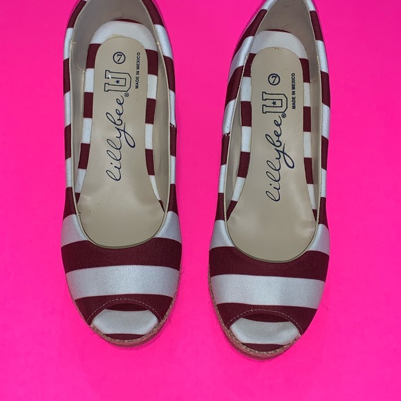 Lillybee U Wedge heels size 7. - Picture 3 of 5